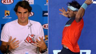Federer se quejó de los gritos de Nadal en Abierto de Australia