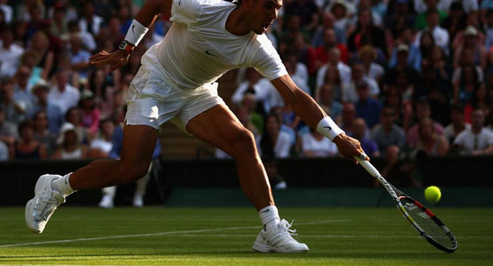 El tenista español entrena dura para llegar en ópticas condiciones a Wimbledon | Foto: Getty