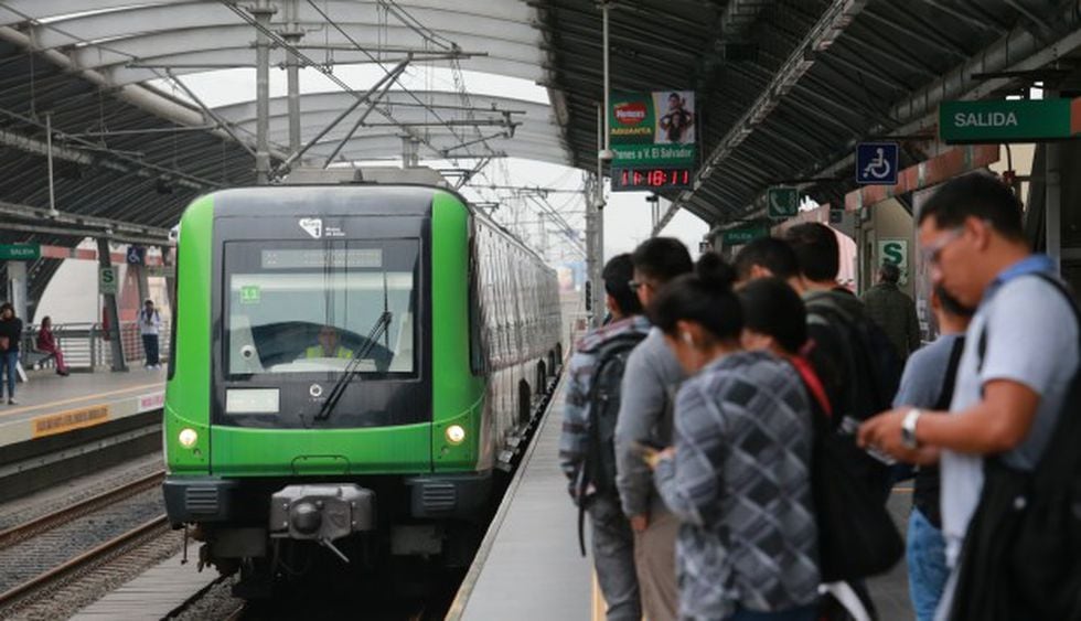 La Línea 1 del Metro de Lima informó que a partir de este lunes 17 de junio retirará seis trayectos por día del tren eléctrico. (Foto: GEC)