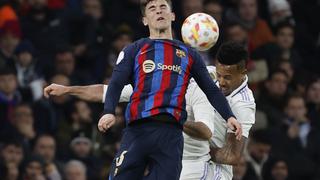 Real Madrid perdió ante Barcelona por Copa del Rey 