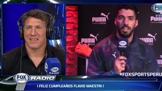 Luis Suárez y el afectuoso saludo que envió a Flavio Maestri por su cumpleaños | VIDEO