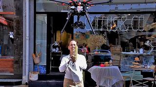 Los drones llegan al delivery y llevan el pan a tu casa