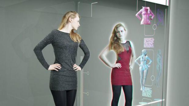 Virtual reality allows you to try on clothes before buying them.  (Photo: Getty Images)