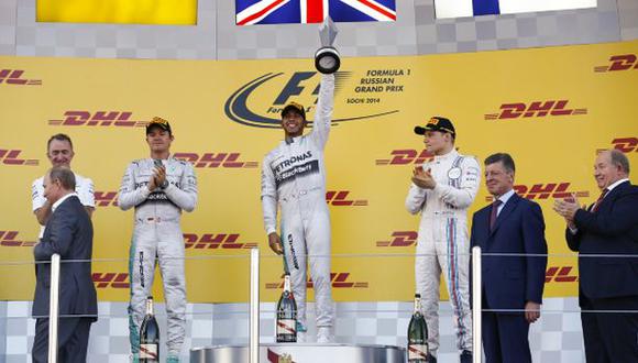 Fórmula 1: Hamilton fue el más rápido en Rusia