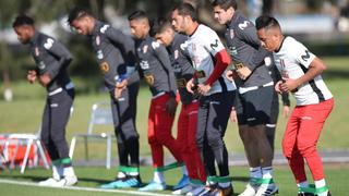 Selección peruana entrenó con siete futbolistas en Ezeiza con miras al amistoso ante Uruguay | FOTOS