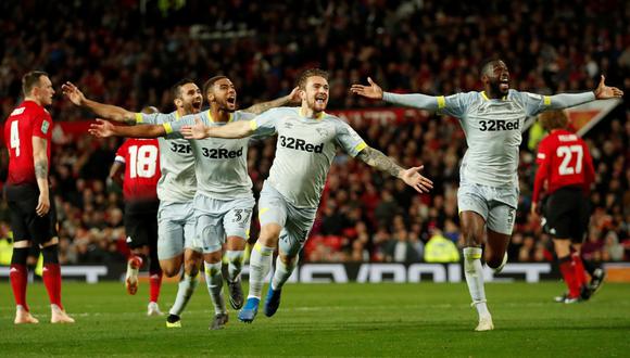 ¡Manchester United eliminado de la Capital One Cup! Cayó ante el Derby County en penales. (Foto: AFP)