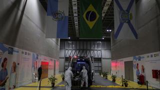 Hospital de campaña para tratar casos de coronavirus garantiza la desescalada en Río de Janeiro | FOTOS