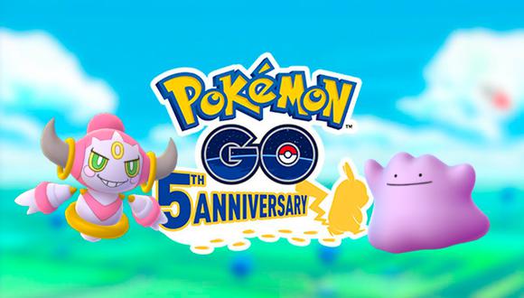 Hoopa  y Ditto serán parte de las sorpresas que este mes tiene para los jugadores de Pokémon GO. (Imagen: Niantic)