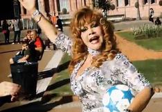'La Tigresa del Oriente' grabó versión futbolera de 'No llores por mí Argentina'