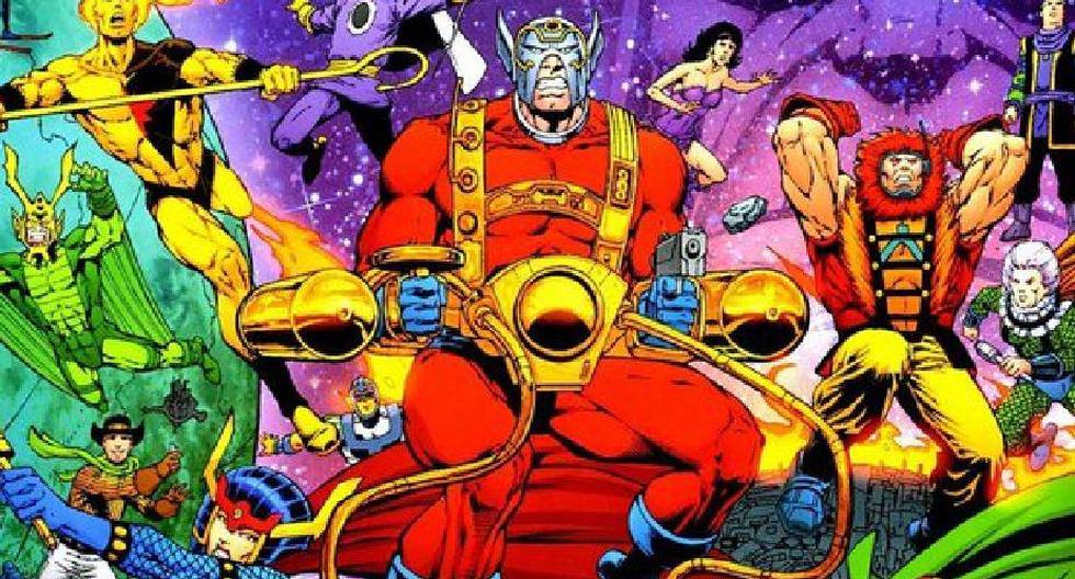Los seres míticos y cósmicos de DC Comics, creados por Jack Kirby, llegarán al cine (Foto: DC COmics)