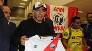 Egidio Arévalo Ríos pisó suelo peruano para unirse a Deportivo Municipal
