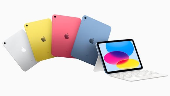 Apple reveló el iPad de décima generación con conexión USB-C. | (Foto: Apple)