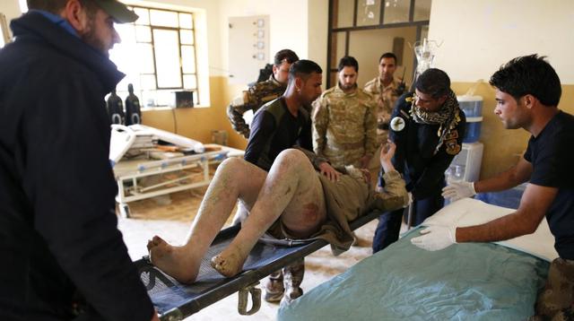 La escuela transformada en hospital de guerra en Mosul [FOTOS] - 2