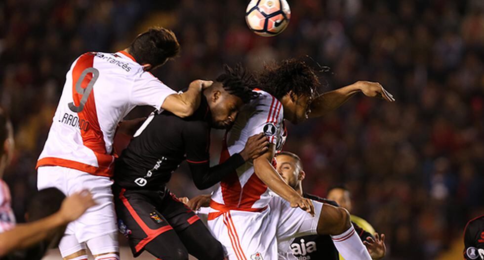 Melgar cayó 2-3 ante River Plate en Arequipa y fue eliminado de la Copa Libertadores. (Foto: EFE | Video: FOX Sports)
