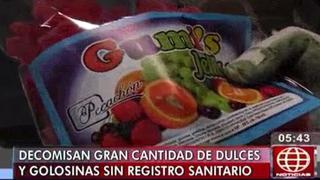 Golosinas bamba: así se preparaban dulces en fábrica de Ate