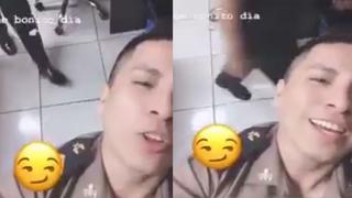 Inspectoría PNP investiga a policía que grabó a su compañera y difundió el video en TikTok