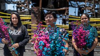El drama de las floristas que perdieron todo por el incendio del mercado en el Rímac: ¿cómo ayudarlas?
