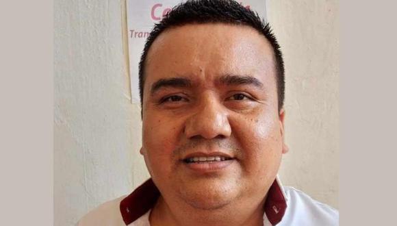 Manuel Hernández, trabajador del ayuntamiento de Misantla y precandidato a diputado por el partido Morena, asesinado el 15 de febrero de 2024. (Foto de redes sociales)