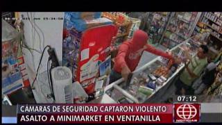 Ventanilla: cámaras de seguridad registraron robo a minimarket