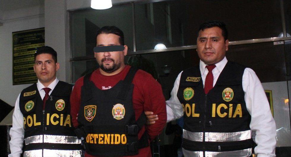 Jonathan Hildebrando Pérez Jiménez fue detenido en el Callao (Foto: PNP)