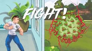 Ruidíaz ataca al coronavirus en llamado a la conciencia al estilo ‘Street Fighter’ | VIDEO