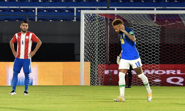 Brasil venció a Paraguay en la fecha 8 de las Eliminatorias Qatar 2022 | Foto: AFP