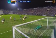 Alianza Lima vs Universitario: espectacular atajada de Leao Butrón a Guastavino