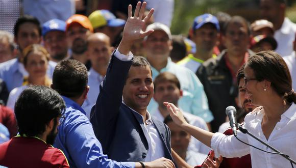 Juan Guaidó continúa en su ofensiva contra el régimen de Maduro. (Foto: AP)