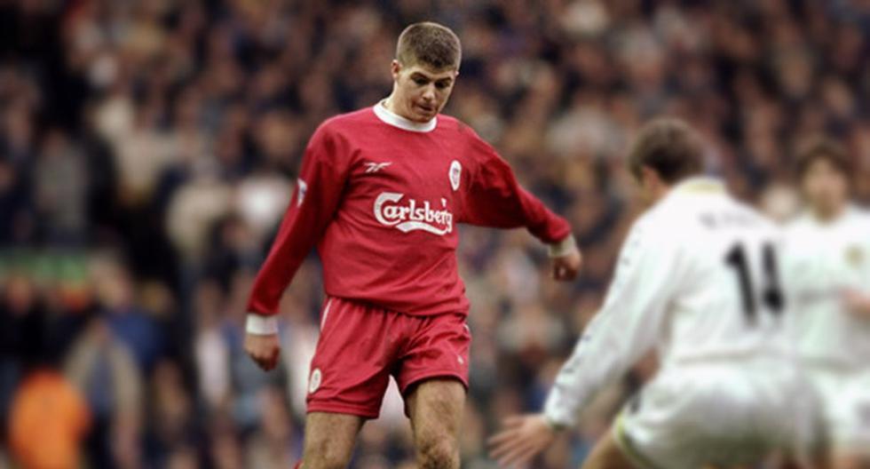Steven Gerrard debutó el el Liverpool en 1998. (Foto: Getty Images)