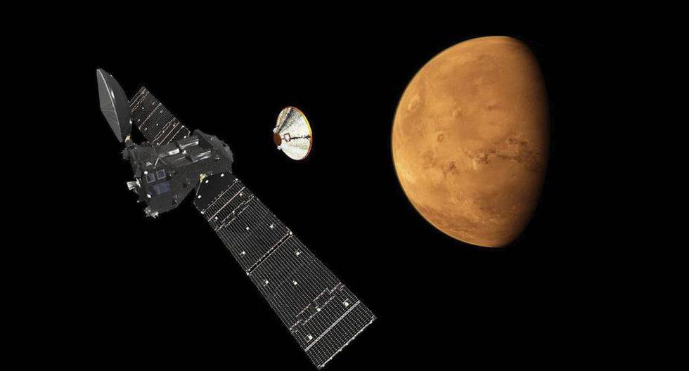 Se perdi&oacute; la se&ntilde;al del m&oacute;dulo Schiaparelli 30 asegundos antes de que tocara la superficie de Marte. (Foto: EFE)