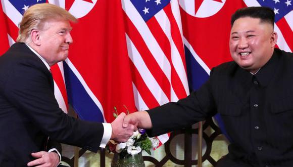 La reunión en Hanoi entre Kim Yong-un y Donald Trump es la segunda desde su histórica cumbre en Singapur el año pasado. En esta continuarán debatiendo la desnuclearización. (Foto: Reuters)