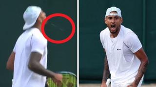 Nick Kyrgios admitió que lanzó un escupitajo contra el público en Wimbledon: “Alguien me insultó”