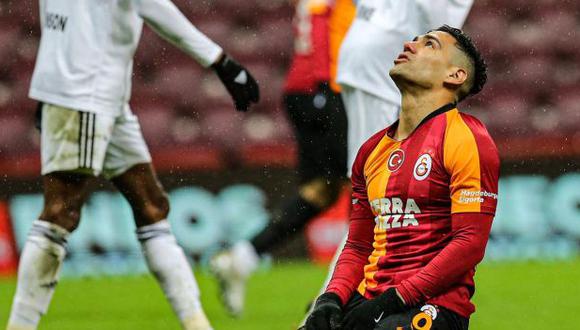 Radamel Falcao debe marcharse de Galatasaray. (Foto: AFP)
