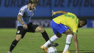 Uruguay perdió 2-0 ante Brasil en Montevideo por Eliminatorias Qatar 2022
