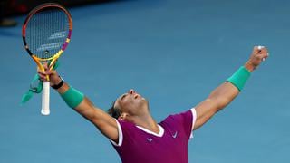 Rafael Nadal llegó a las semifinales del Australian Open tras un largo partido ante Denis Shapovalov