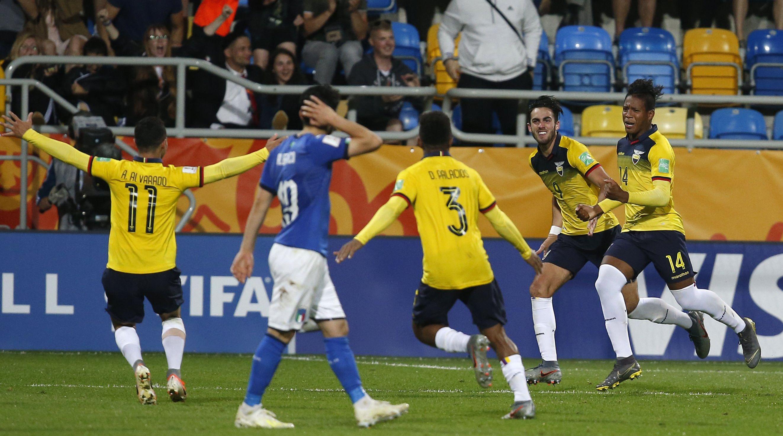 Ecuador vs. Italia: mejores imágenes del partido. (Foto: AFP)