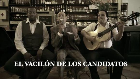 Los Juanelos le cantan a Fujimori, García, Acuña, Guzmán y PPK
