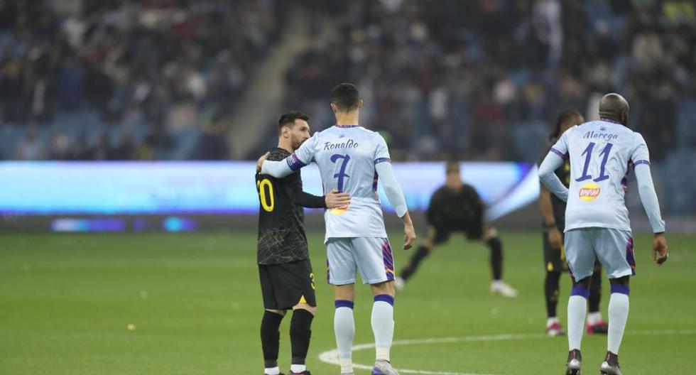 Messi vs. Cristiano Ronaldo se volvieron a ver las caras en Arabia.