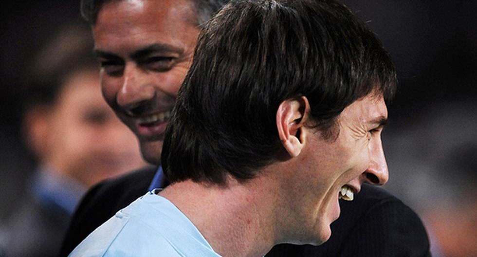 José Mourinho y sus palabras a Lionel Messi. (Foto: Getty Images)