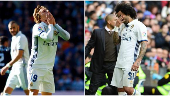 Real Madrid jugará vuelta de Copa del Rey sin Marcelo ni Modric