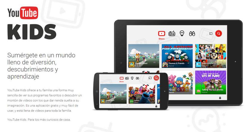 YouTube Kids, la nueva aplicación de videos para niños (YouTube)