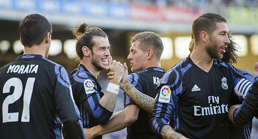 Real Madrid gana 2-0 ante Real Sociedad este domingo 21 en el Estadio Anoeta, por la fecha 1 de LaLiga Santander de España. (Foto: Getty Images)