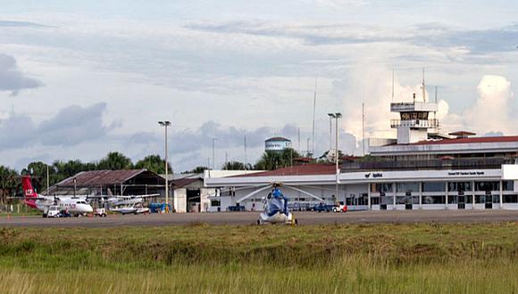 El aeropuerto Francisco Secada Vigneta de Loreto es operado actualmente por Aeropuertos del Perú. (Foto: El Comercio)