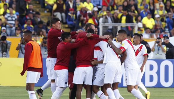 Perú venció 2-1 a Ecuador en Quito y sueña con Rusia 2018. (Foto: EFE)