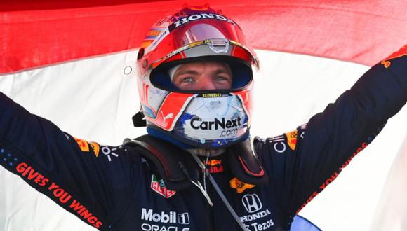 El campeón del mundo superó a Charles Leclerc en la recta final del "sprint". Foto: IG Max Verstappen.