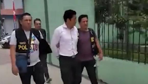 Docente universitario fue detenido en Piura por un presunto caso de violación sexual contra una alumna | Captura de video / Buenos días Perú