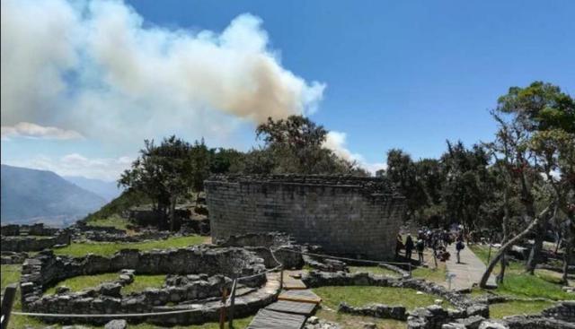 Kuélap: se reanuda el ingreso de turistas a la fortaleza tras extinción de incendio