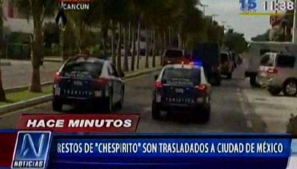 Chespirito: sus restos fueron trasladados a la Ciudad de México
