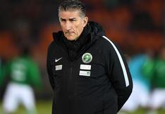 Edgardo Bauza dejó de ser entrenador de la selección de Arabia Saudí