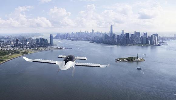Así es uno de los vehículos aéreos que prepara Lilium y que ya pronostica viajes aéreos más baratos hasta para ir a comer. (Foto: lilium.com)